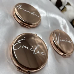 Miroir de poche personnalisé